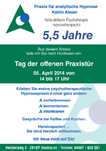 Tag der offenen Praxistür - 05. April 2014